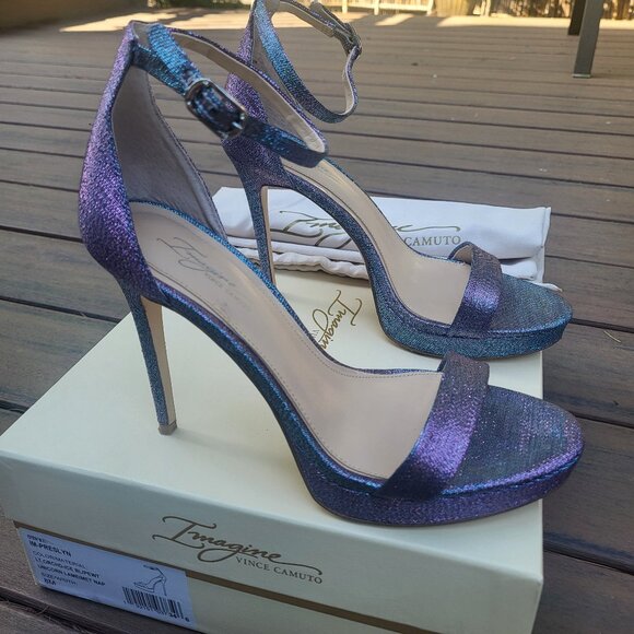 Vince Camuto Imagine Sparkle Stiletto Heel Shoes Size 8 - Picture 1 of 14